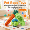 Interactive Rope Dog Toy for Tugging and Chewing