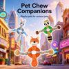 Squeaky Plush Animal Toy for Dogs