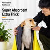 Absorbent Cotton Pet Bath Towel for Dogs & Cats