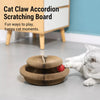 Foldable Accordion Cat Scratcher with Bell