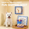Boot-Shaped Sniffing Toy for Dogs with Crinkle and Squeak Sounds