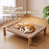 Rattan Cat Bed & Scratcher