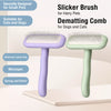 Curved-Handle Pin Brush for Dogs & Cats