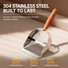 Large Metal Cat Litter Scoop for Tofu and Mineral Litter