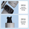 All-in-One Cat Litter Scoop with Waste Bag Storage