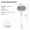 Dual-Sided Deshedding and Detangling Brush for Dogs and Cats