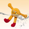 Waffle Plush Cat Toy with Crinkle Paper and Catnip