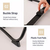 Oval Foldable Elevated Pet Cot for Cats and Dogs