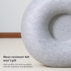 Enclosed Donut Cat Bed with Tunnel