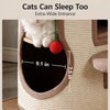 Cat Scratching Tower with Sisal Barrel and Resting Platforms