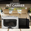 Foldable Polyester Pet Carrier for Cats and Dogs
