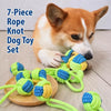 Squeaky Rope Chew Toy for Small and Medium Dogs