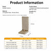 L-Shaped Vertical Kraft Paper Cat Scratcher