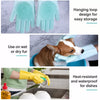 Pet Bathing Gloves for Dog and Cat Grooming