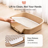 Dog Potty Tray with Mesh Grate