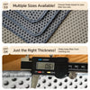 Double-Layer Cat Litter Mat with Collection Pocket