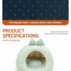 Enclosed Tent Pet Bed for Cats and Small Dogs