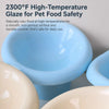 Fafa Ceramic Pet Bowl with Wide Opening
