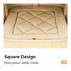 Two-Level Square Sisal Cat Scratching Barrel with Cat Bed