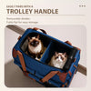 Foldable Polyester Pet Carrier for Cats and Dogs