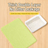 Double-Layer Cat Litter Mat with Collection Pocket