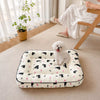 Cotton-Linen Pet Bed Cushion for Small Dogs & Rabbits