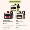 PETSFIT Canvas Pet Carrier Backpack for Cats & Dogs