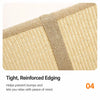 Two-Level Square Sisal Cat Scratching Barrel with Cat Bed