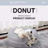 Enclosed Donut Cat Bed with Tunnel