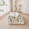 Cotton-Linen Pet Bed Cushion for Small Dogs & Rabbits