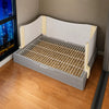 Dog Potty Tray with Splash Guard for Small to Large Dogs