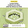 Double-Layer Cat Litter Mat with Collection Pocket