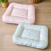 Cotton-Linen Pet Bed Cushion for Small Dogs & Rabbits