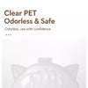 Clear Plastic Cone Collar for Cats