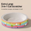 Corrugated Cardboard Cat Scratcher Bed