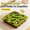 Interactive Plush Cat Toy with Bells