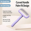 Curved-Handle Pin Brush for Dogs & Cats