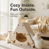 Triangular Cardboard Cat Scratcher House