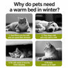 Removable Semi-Enclosed Cat & Dog Bed