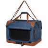 Foldable Polyester Pet Carrier for Cats and Dogs