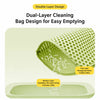 Double-Layer Cat Litter Mat with Collection Pocket