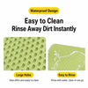 Double-Layer Cat Litter Mat with Collection Pocket