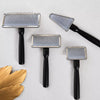 Natural Wood Cushion Pin Brush for Dogs & Cats