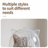 Clear Plastic Cone Collar for Cats