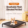 Elevated Mesh Dog Bed with Iron Frame