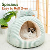Enclosed Tent Pet Bed for Cats and Small Dogs