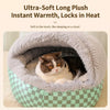 Semi-Enclosed Cave Bed for Cats and Small Dogs