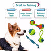Squeaky Rope Chew Toy for Small and Medium Dogs