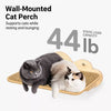 Window-Mounted Cat Hammock and Space Capsule Perch