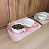 Raised-Edge Pet Bowl Placemat for Cats & Dogs